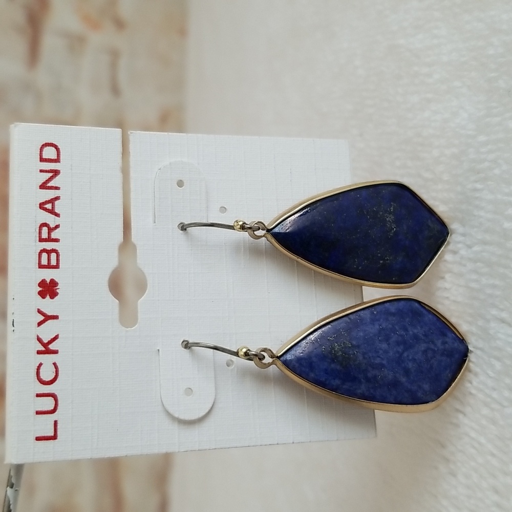 New Lucky Brand Stone Earrings